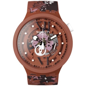 Swatch Big Bold Biosourced Camoflower Cotton