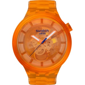 Swatch Big Bold Biosourced Orange Joy