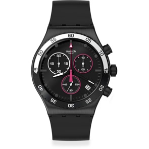Swatch I New Chrono Magenta At Night
