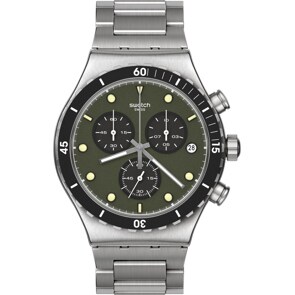 Swatch Irony Chrono Back in Khaki