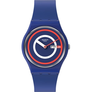 Swatch Original 34 Biosourced Blue to Basics