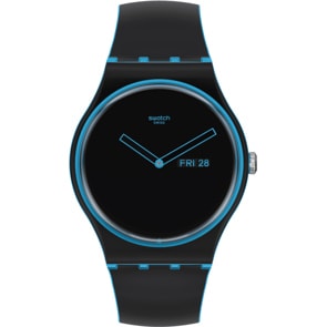 Swatch Original 41 Biosourced Minimal Line Blue