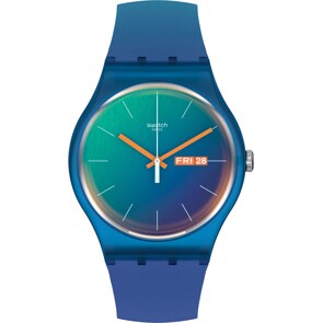Swatch Original Gent Fade to Teal