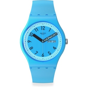 Swatch Original 41 Proudly Blue Day Date