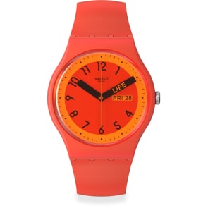 Swatch Original 41 Proudly Red Day Date