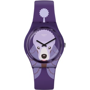 Swatch Original 34 Purple Poodle