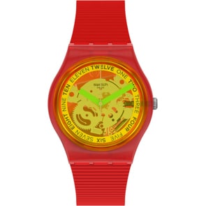 Swatch Original 34 Retro-Rosso