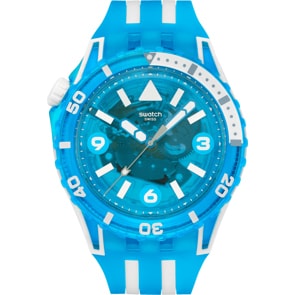 Swatch Scubaqua Biosourced Blue Fire