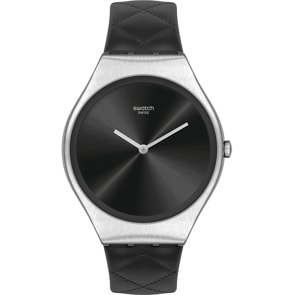 Swatch Skin Irony Black Quilted