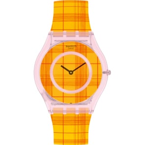 Swatch x Supriya Lele Skin Classic Biosourced Fire Madras 01