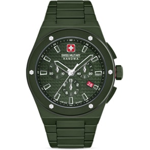 Swiss Military Hanowa Sidewinder Ceramic Green