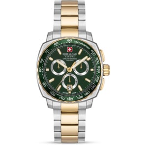 Swiss Military Hanowa Speedwell Chronograph Bicolor / Grün