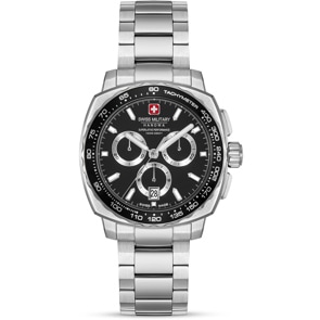 Swiss Military Hanowa Speedwell Chronograph Silbrig / Schwarz