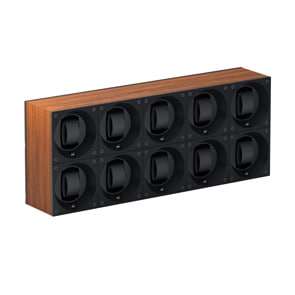 SwissKubik Masterbox Eichenholz - 10 Uhren