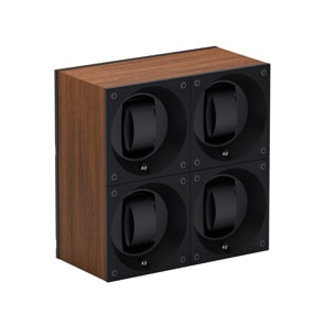 SwissKubik Masterbox Eichenholz - 4 Uhren