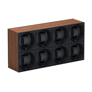 SwissKubik Masterbox Eichenholz - 8 Uhren