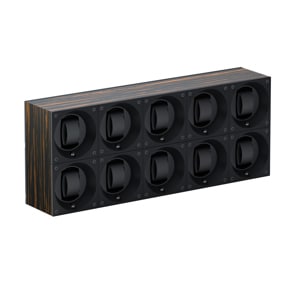 SwissKubik Masterbox Palmenholz - 10 Uhren
