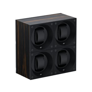 SwissKubik Masterbox Palmenholz - 4 Uhren