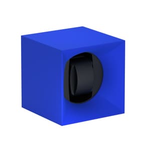 SwissKubik Startbox Soft-Touch Blau - 1 Uhr