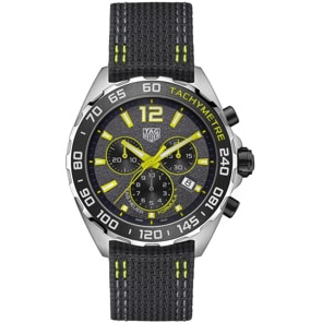 TAG Heuer Formula 1 Quartz Chronographe Gris / Jaune