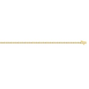 Tennisarmband 375/9 K Gelbgold mit Lab Grown Diamanten 1.04 ct