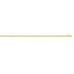 Tennisarmband 375/9 K Gelbgold mit Lab Grown Diamanten 1.54 ct