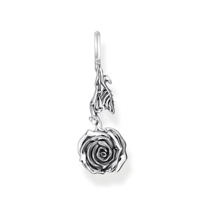 Thomas Sabo Pendentif Midnight Rose Argent