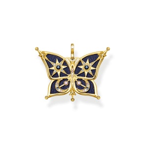 Thomas Sabo Anhänger Schmetterling Stern & Mond gold