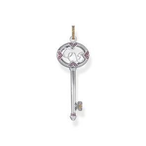 Thomas Sabo Apple & Snake Pendentif clé argent
