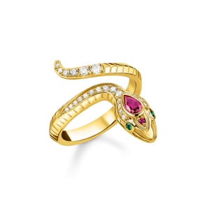 Thomas Sabo Apple & Snake Ring Schlange gold
