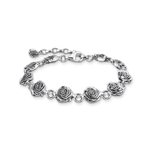 Thomas Sabo Armband Midnight Rose Silber