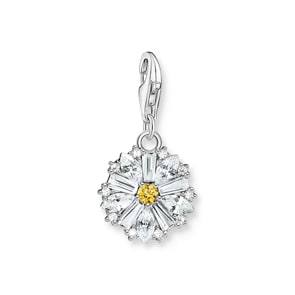 Thomas Sabo As We Are Charm-Anhänger Blume Lovely Daisy mit Steinen Silber