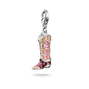 Thomas Sabo As We Are Charm-Anhänger Cowboy-Stiefel Silber