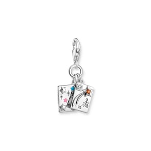 Thomas Sabo As We Enjoy Charm-Anhänger Brief mit Umschlag Silber