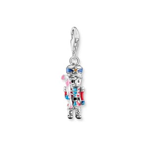 Thomas Sabo As We Enjoy Charm-Anhänger Nussknacker mit Zuckerstange Silber