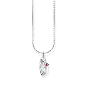 Thomas Sabo Basics Kette mit Together-Ring-Anhänger Silber