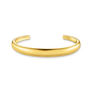 Thomas Sabo Bold Elegance Armreif mit zeitlos-edlem Design vergoldet