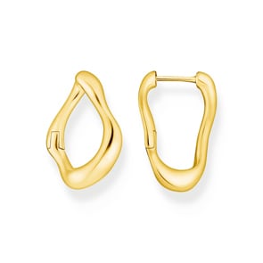 Thomas Sabo Bold Elegance Creolen klein Natural Beauty vergoldet
