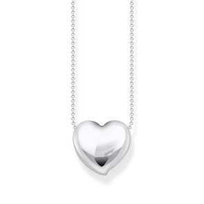 Thomas Sabo Bold Elegance Kette mit Anhänger in Herzform Silber