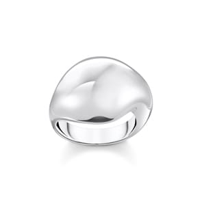 Thomas Sabo Bold Elegance Bague en argent en forme de goutte organique