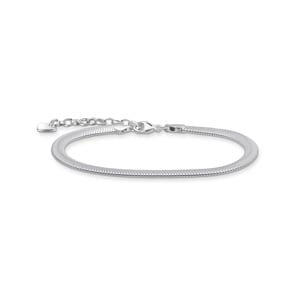 Thomas Sabo Bold Elegance Schlangenarmband lang Silber