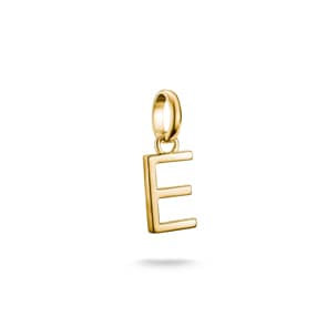 Thomas Sabo Charm-Anhänger Buchstabe E Connect vergoldet