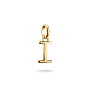 Thomas Sabo Charm-Anhänger Buchstabe I Connect vergoldet