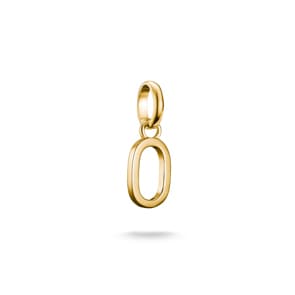 Thomas Sabo Charm-Anhänger Buchstabe O Connect vergoldet