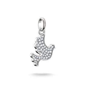Thomas Sabo Charm-Anhänger Friedenstaube Connect Silber