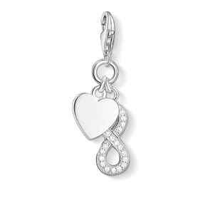 Thomas Sabo Charm-Anhänger Herz Mit Infinity