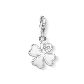 Thomas Sabo Pendentif Charm trèfle argent