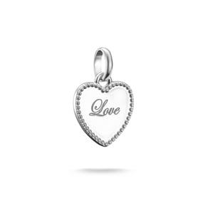 Thomas Sabo Charm-Anhänger Love-Herz Connect Silber
