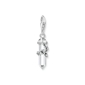 Thomas Sabo Pendentif Charm quartz laiteux argent