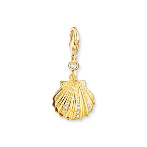 Thomas Sabo Charm-Anhänger Muschel gold